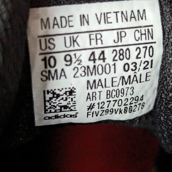 Adidas Terrex Hiking Sneakers size 10 - Picture 5 of 6